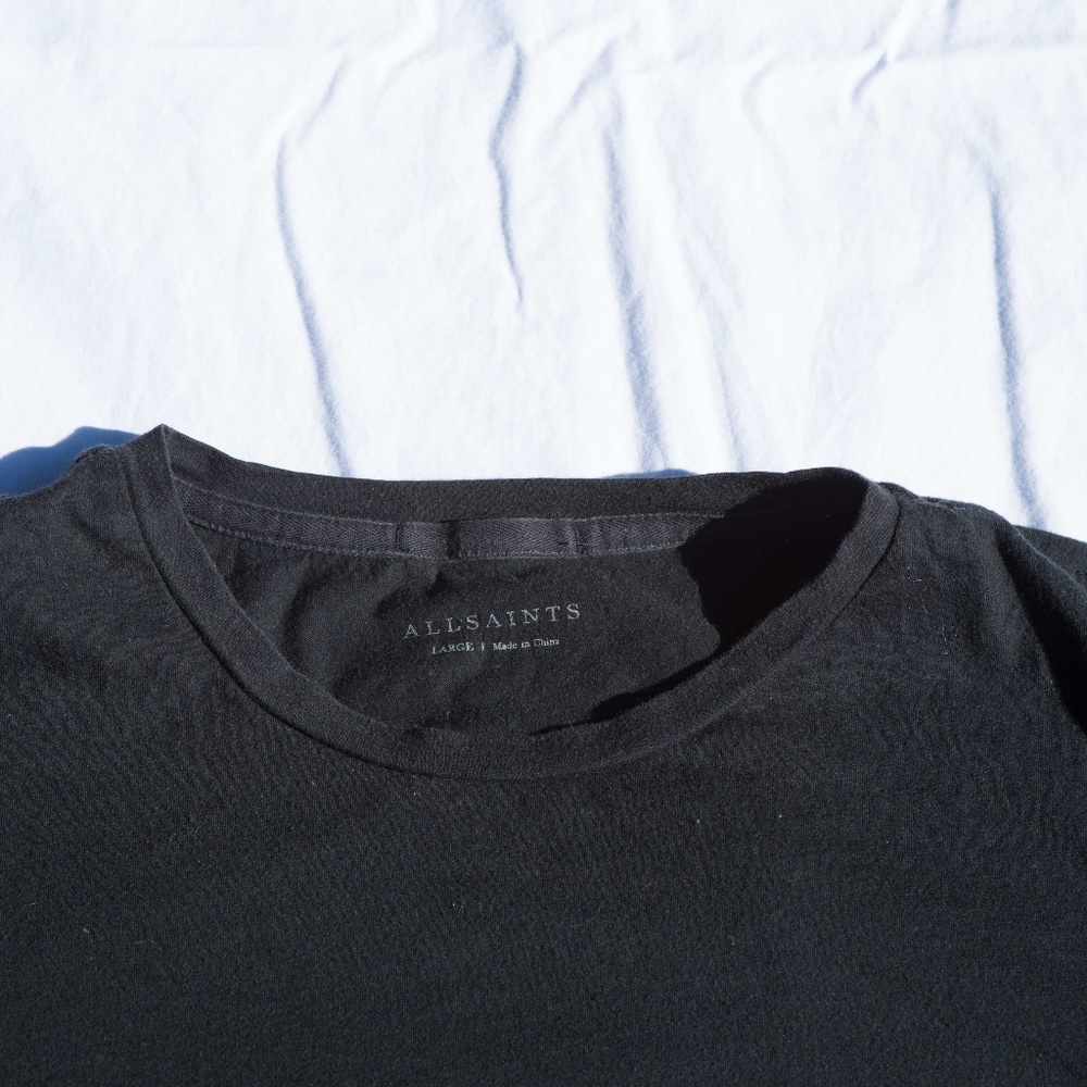 All Saints Black T-Shirt